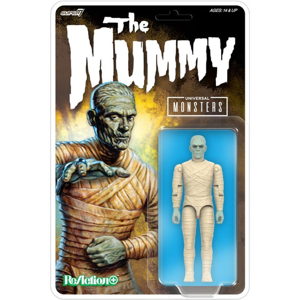 Super7 - Universal Monsters - ReAction+ Wv2 - The Mummy  COLLECTIBLES